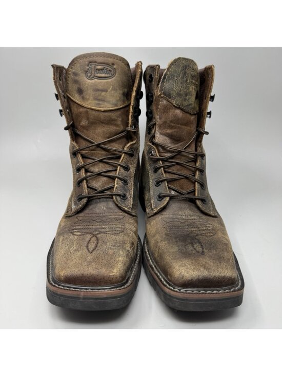 Justin Mens 10 D SE681 Electrical Hazard Protection Square Toe Lace Work Boot main image 5